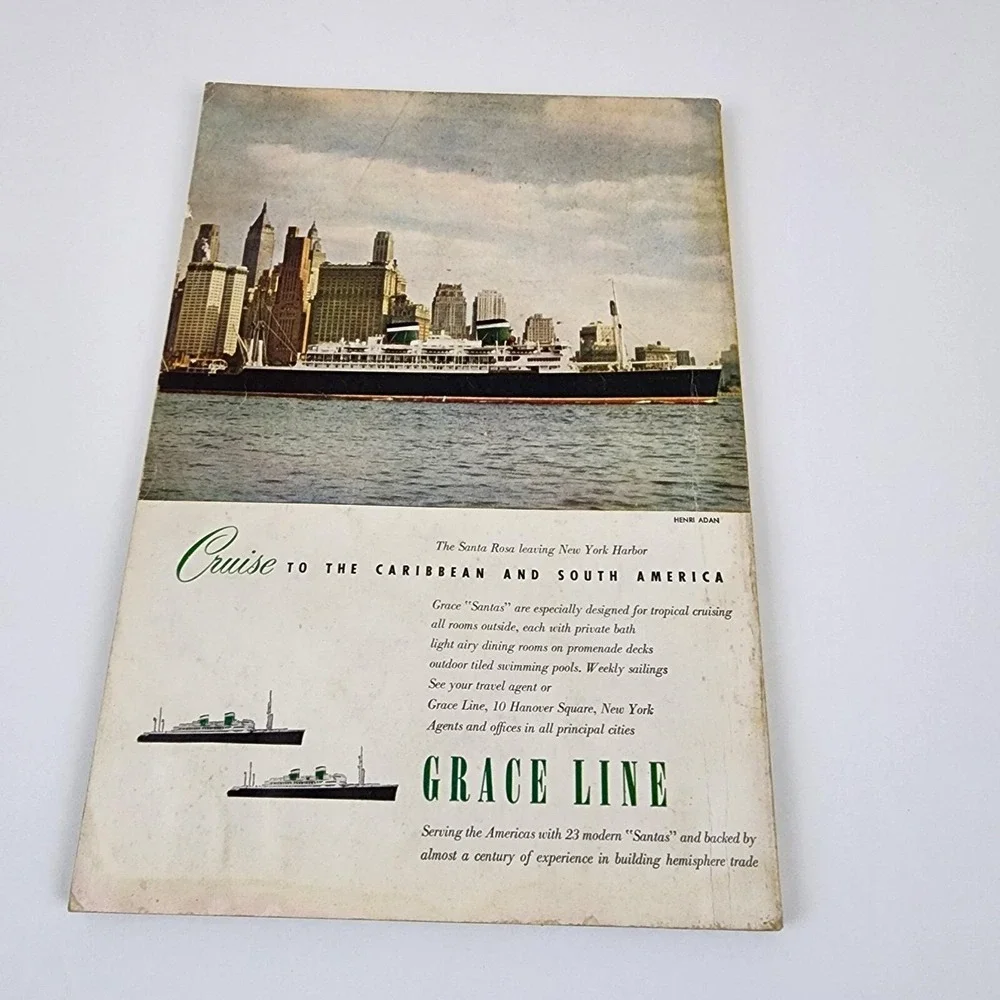 National Geographic‎ Magazine August 1950 No Map